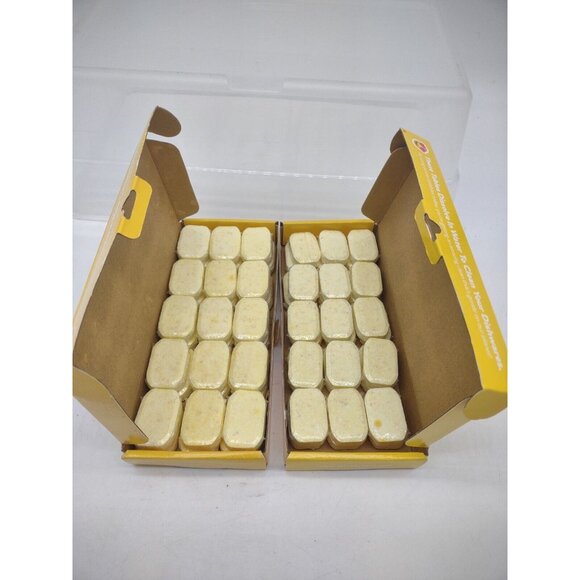 Earth Breeze Power Pebbles Dishwasher Tablets Lemon Citrus 2 Boxes 60 Tablets - Picture 3 of 5
